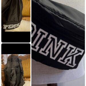 New w/Tags Victoria’s Secret PINK & White Backpack Convertible Fanny Pack  

$18